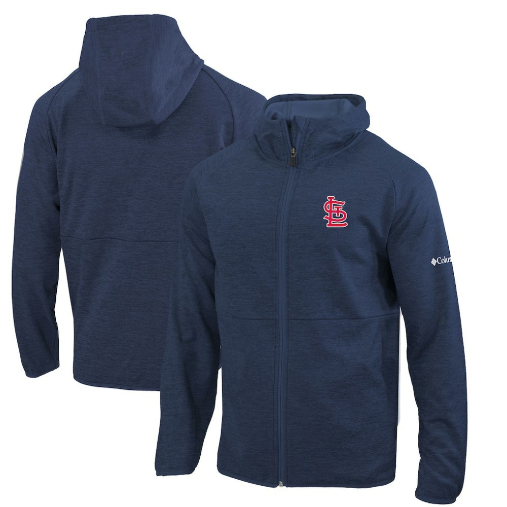 St. Louis Cardinals Omni-Wick It's Time Full-Zip Jacket Navy | Columbia