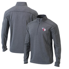 Cleveland Guardians Omni-Wick Shotgun Quarter-Zip Pullover Top Heather Gray | Columbia
