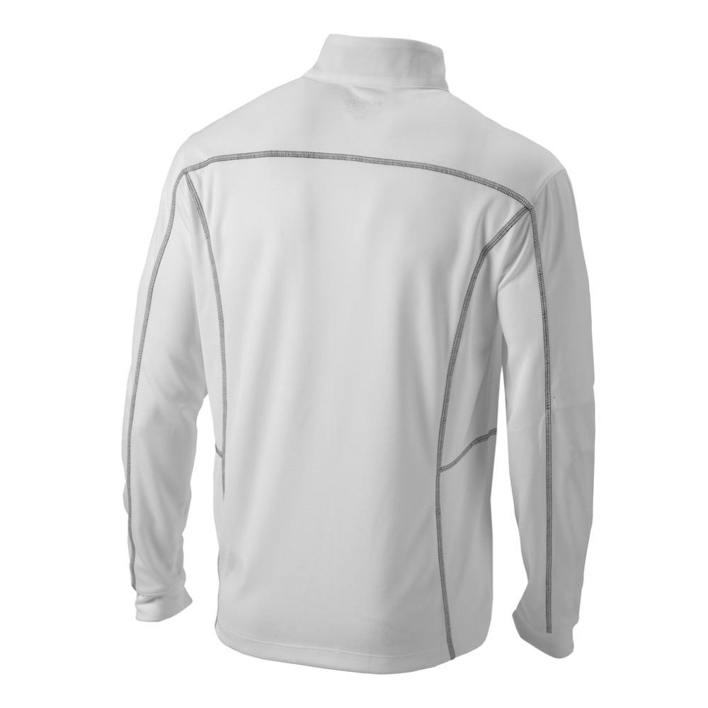 Seattle Mariners Omni-Wick Shotgun Quarter-Zip Pullover Top White | Columbia
