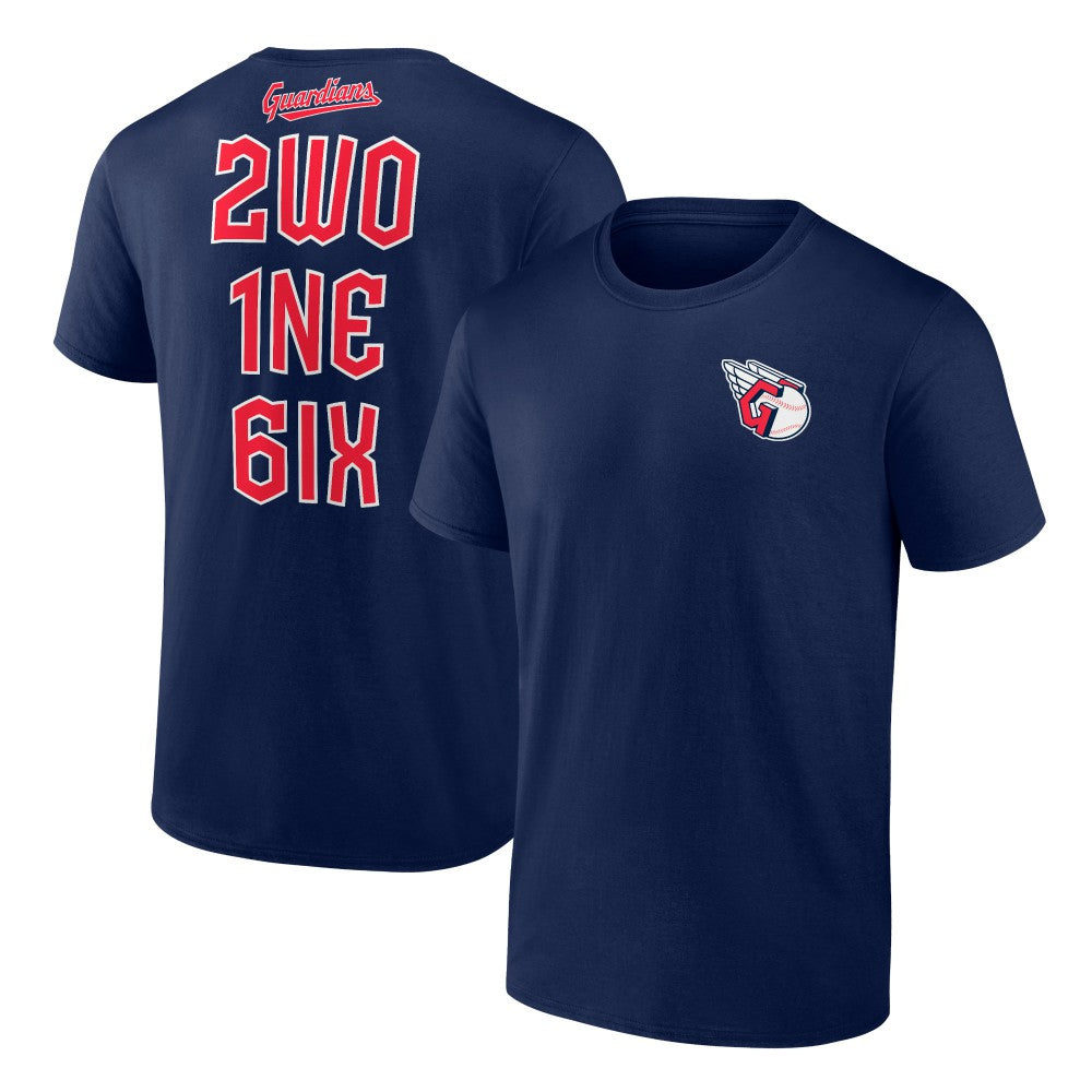 Cleveland Guardians Hometown Collection The 216 T-Shirt Navy