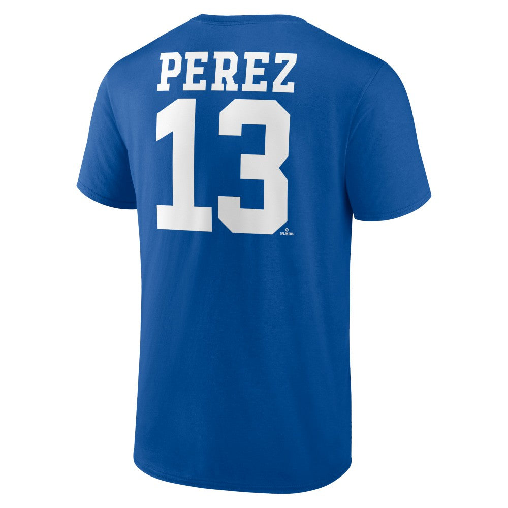 Salvador Perez Kansas City Royals Player Icon Name & Number T-Shirt Royal