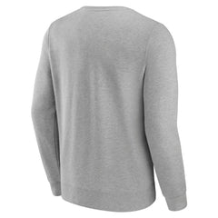 Baltimore Orioles Heart & Soul Pullover Sweatshirt Heather Gray