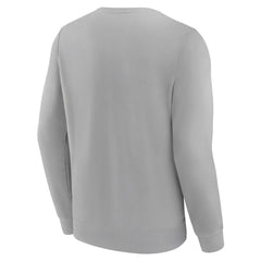 Minnesota Twins Heart & Soul Pullover Sweatshirt Heather Gray