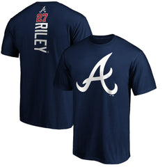 Austin Riley Atlanta Braves Playmaker Name & Number T-Shirt Navy