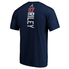 Austin Riley Atlanta Braves Playmaker Name & Number T-Shirt Navy