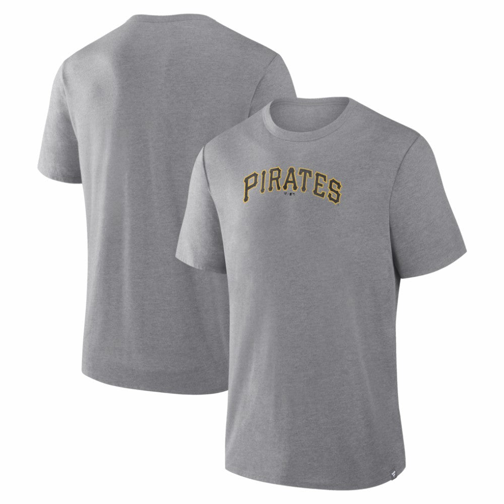 Pittsburgh Pirates Play Tribute Tri-Blend T-Shirt Heather Gray