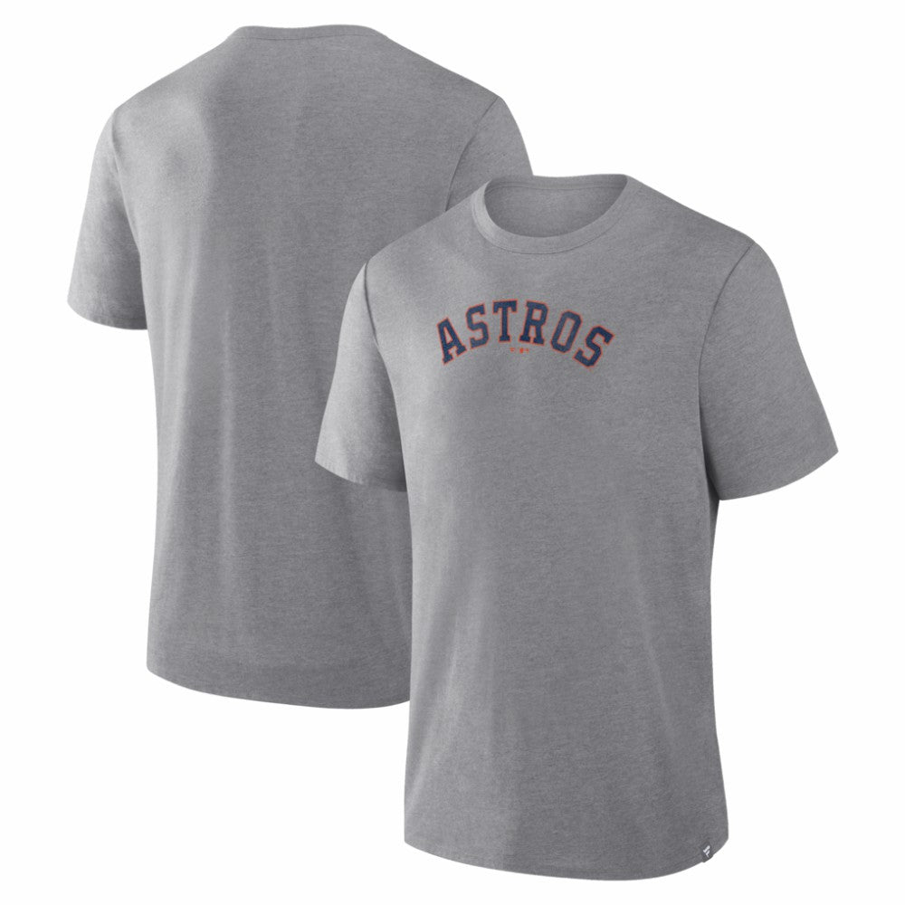 Houston Astros Play Tribute Tri-Blend T-Shirt Heather Gray
