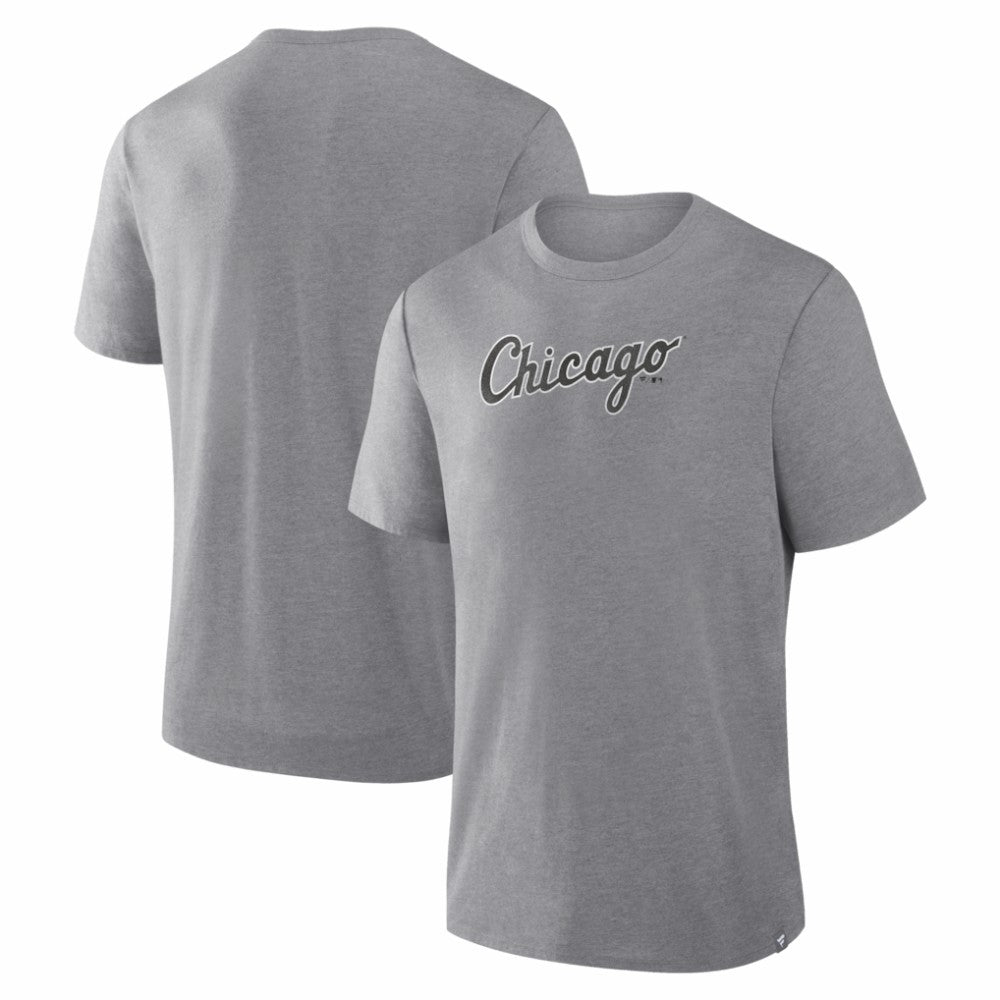 Chicago White Sox Play Tribute Tri-Blend T-Shirt Heather Gray