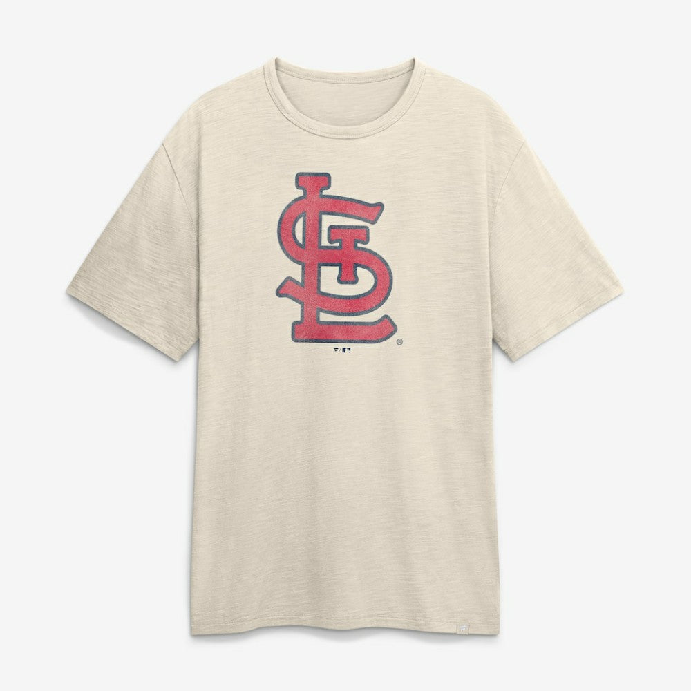 St. Louis Cardinals Stadium Slub T-Shirt Cream