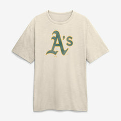 Athletics Stadium Slub T-Shirt Tan