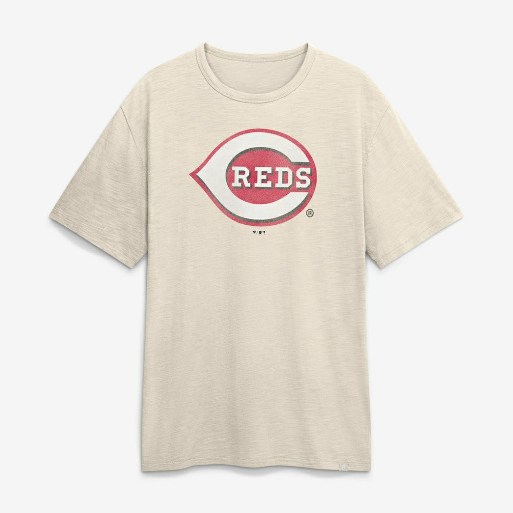 Cincinnati Reds Stadium Slub T-Shirt Tan