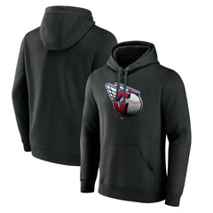 Cleveland Guardians Midnight Mascot Pullover Hoodie Black