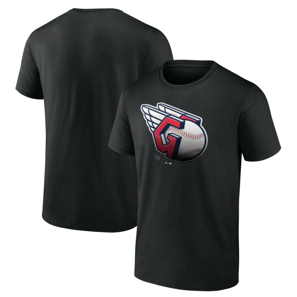 Cleveland Guardians Midnight Mascot T-Shirt Black