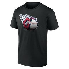 Cleveland Guardians Midnight Mascot T-Shirt Black