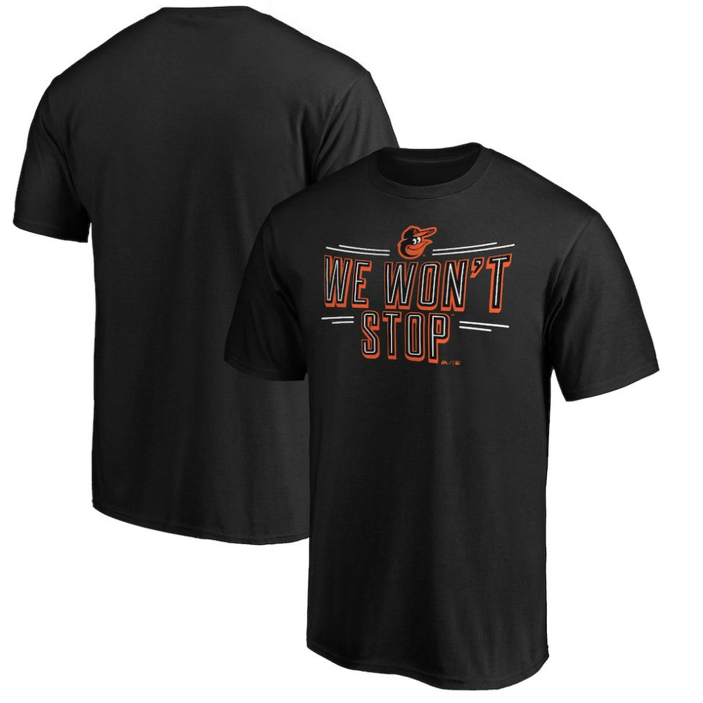 Baltimore Orioles Team Adrenaline T-Shirt Black