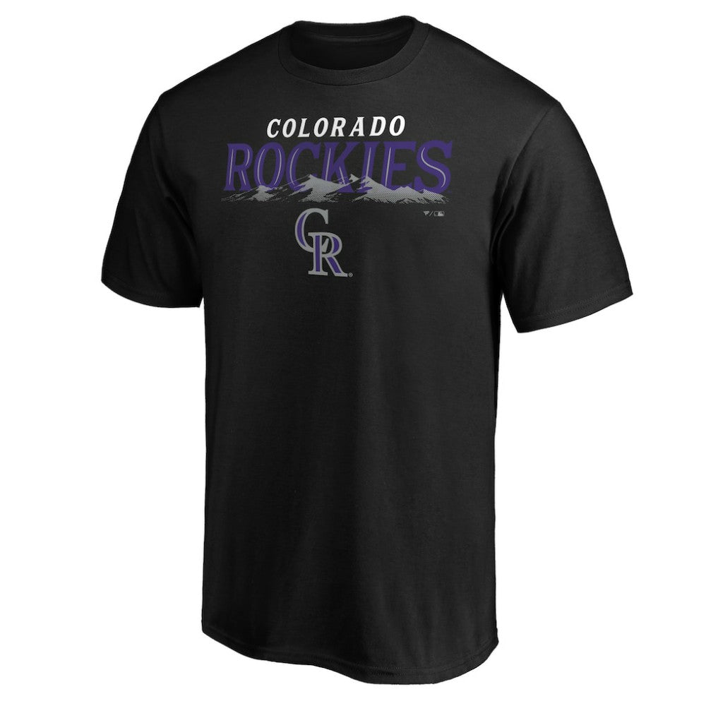 Colorado Rockies Team Adrenaline T-Shirt Black
