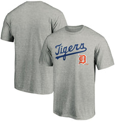 Detroit Tigers Cooperstown Collection Wahconah T-Shirt Heather Gray