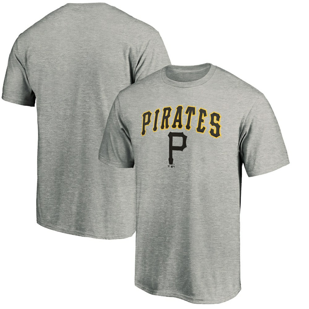 Pittsburgh Pirates Cooperstown Collection Wahconah T-Shirt Heather Gray