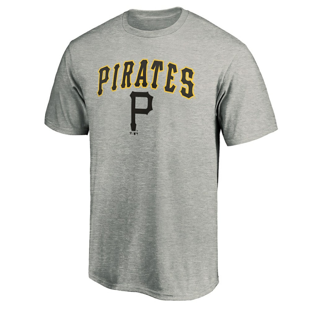 Pittsburgh Pirates Cooperstown Collection Wahconah T-Shirt Heather Gray