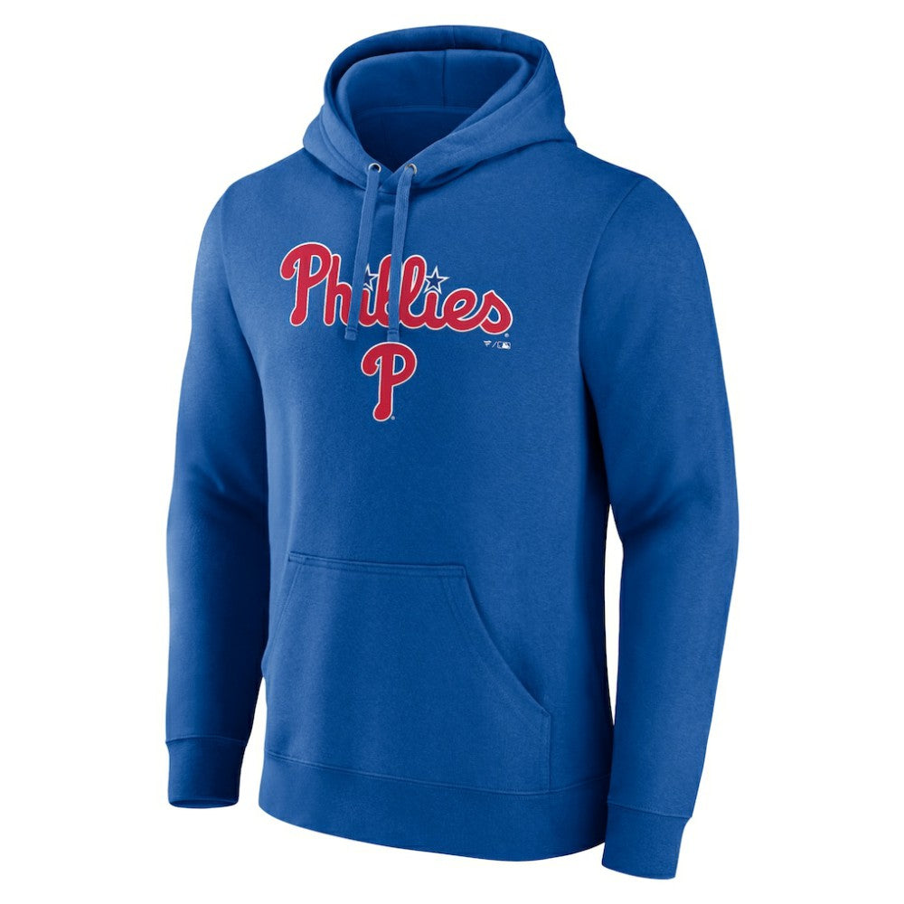 Philadelphia Phillies Team Lockup Pullover Hoodie Royal