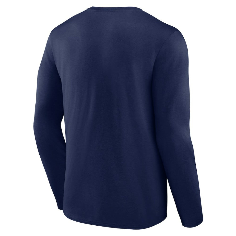 Cleveland Guardians Team Lockup Long Sleeve T-Shirt Navy