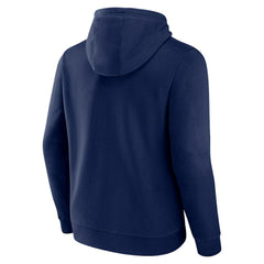 Chicago Cubs Official Wordmark Pullover Hoodie Navy
