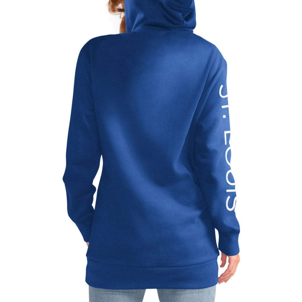 St. Louis Blues G-III 4Her by Carl Banks Women's Overtime Pullover Hoodie Blue