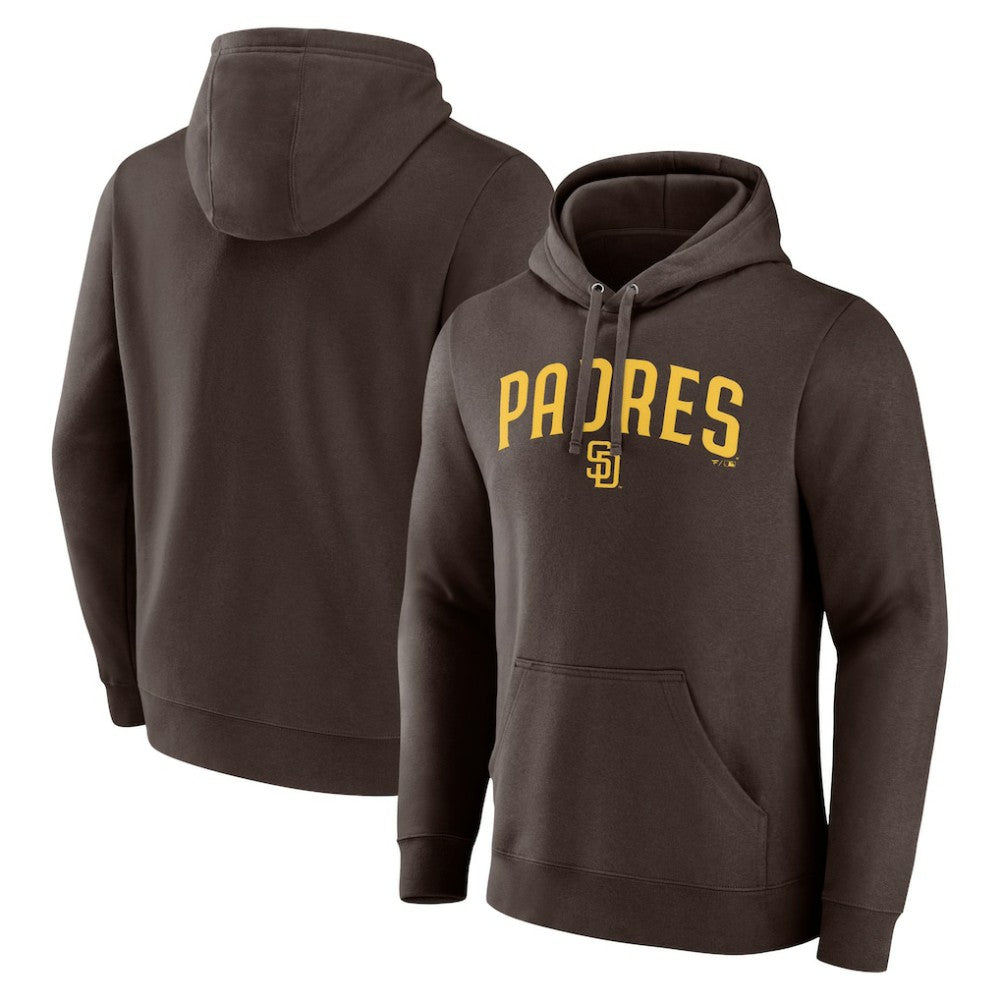 San Diego Padres Series Sweep Pullover Hoodie Brown