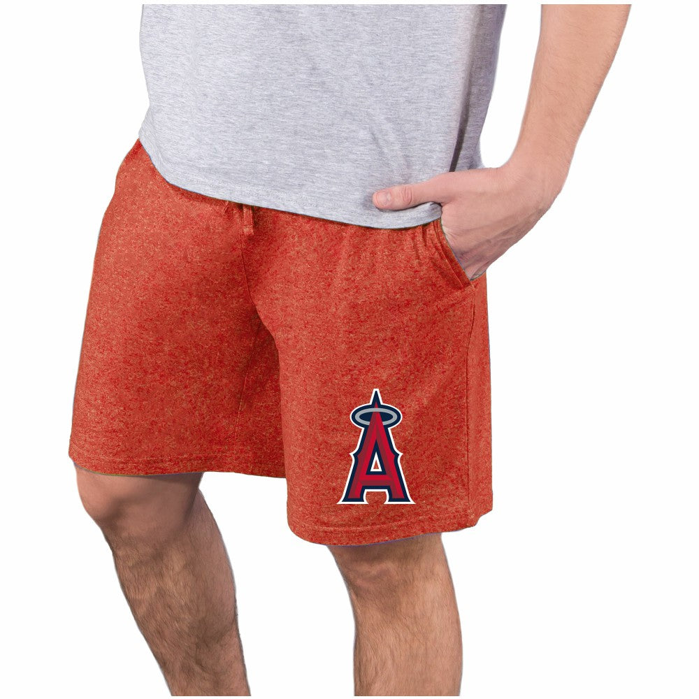 Los Angeles Angels Concepts Sport Quest Knit Jam Shorts Red
