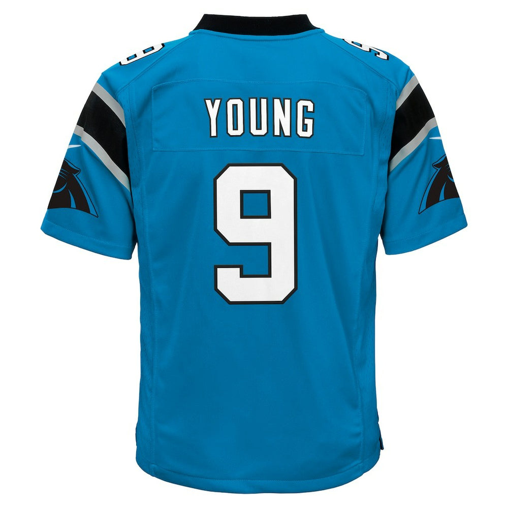 Bryce Young Carolina Panthers Youth Game Jersey - Blue