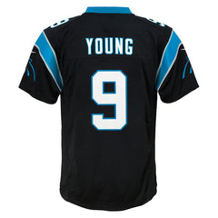 Bryce Young Carolina Panthers Youth Game Jersey - Black