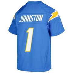 Quentin Johnston Los Angeles Chargers Youth Game Jersey - Powder Blue