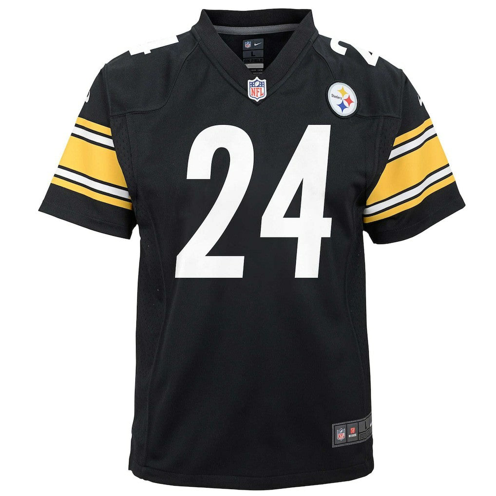 Joey Porter Jr. Pittsburgh Steelers Youth Game Jersey - Black