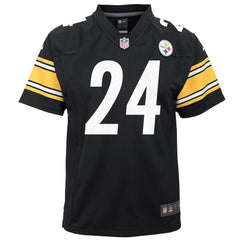 Joey Porter Jr. Pittsburgh Steelers Youth Game Jersey - Black