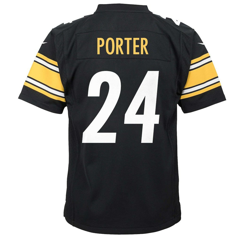 Joey Porter Jr. Pittsburgh Steelers Youth Game Jersey - Black