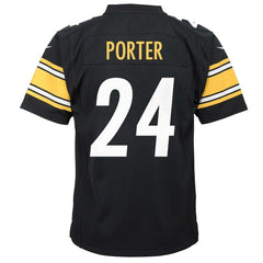 Joey Porter Jr. Pittsburgh Steelers Youth Game Jersey - Black