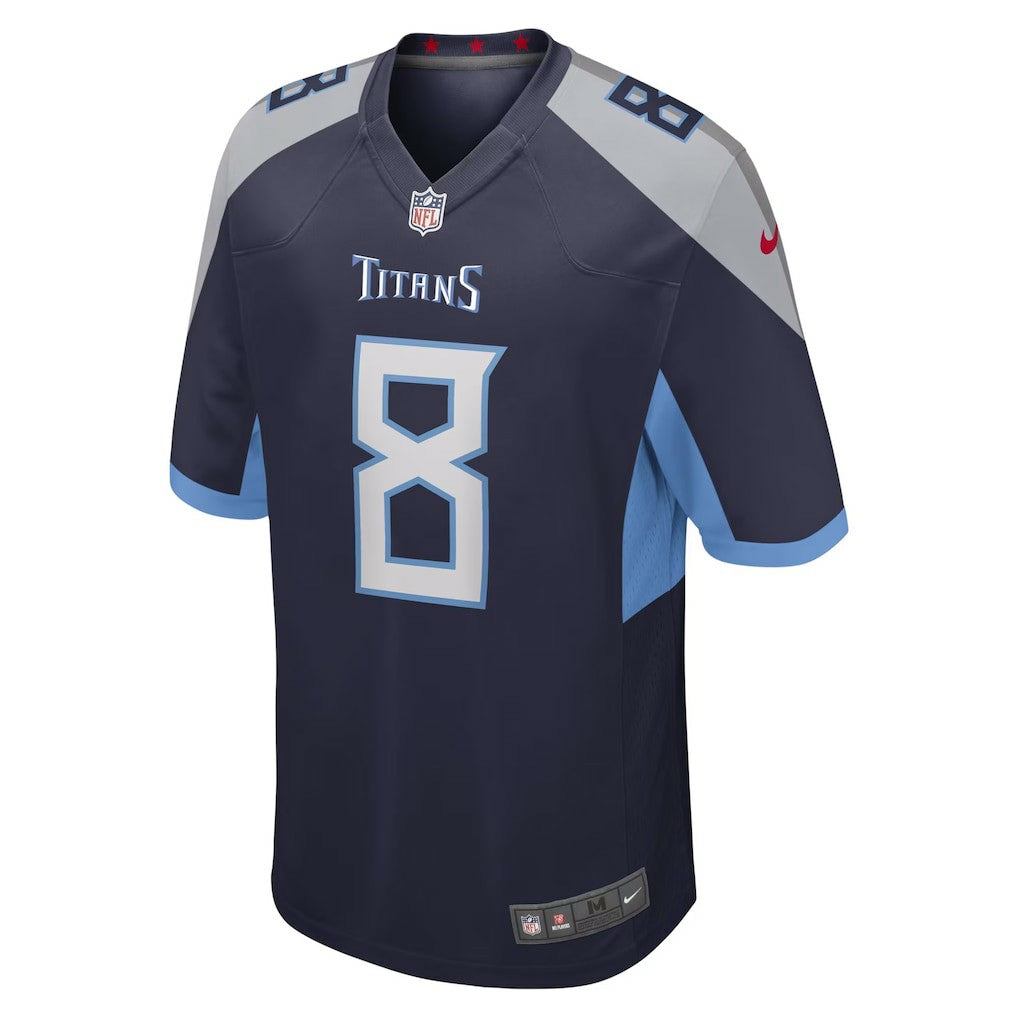 Will Levis Tennessee Titans Youth Game Jersey - Navy