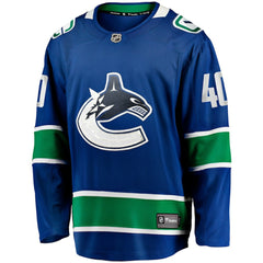 Elias Pettersson Vancouver Canucks Fanatics Home Breakaway Jersey Blue