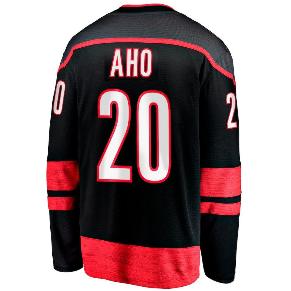 Sebastian Aho Carolina Hurricanes Fanatics Home Breakaway Jersey Black