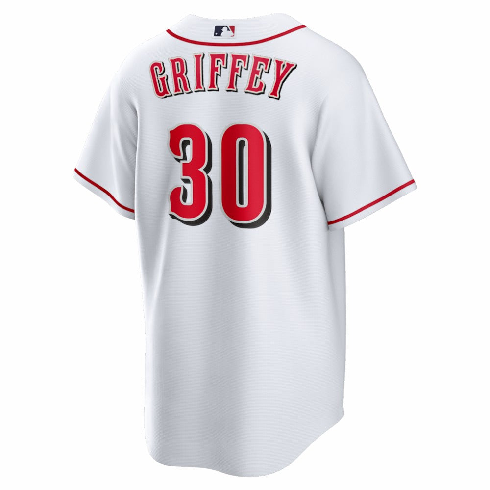 Ken Griffey Jr. Cincinnati Reds Home Retired Player Replica Jersey White | Nike