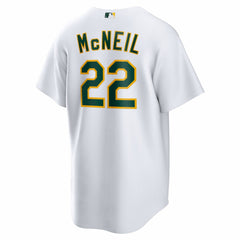 Jeff McNeil Athletics Home Replica Jersey - White