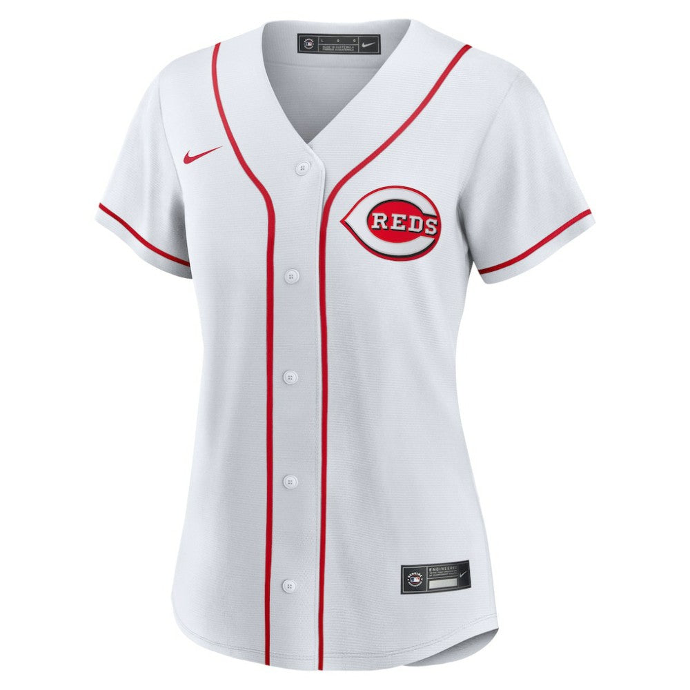 Ke'Bryan Hayes Cincinnati Reds Women's Home Replica Jersey White | Nike