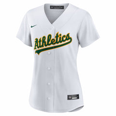 Jeff McNeil Athletics Women's Home Replica Jersey - White