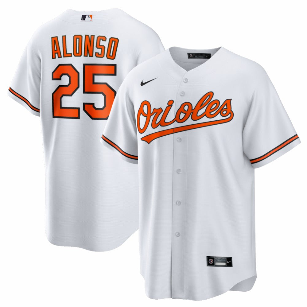 Pete Alonso Baltimore Orioles Home Replica Jersey White | Nike