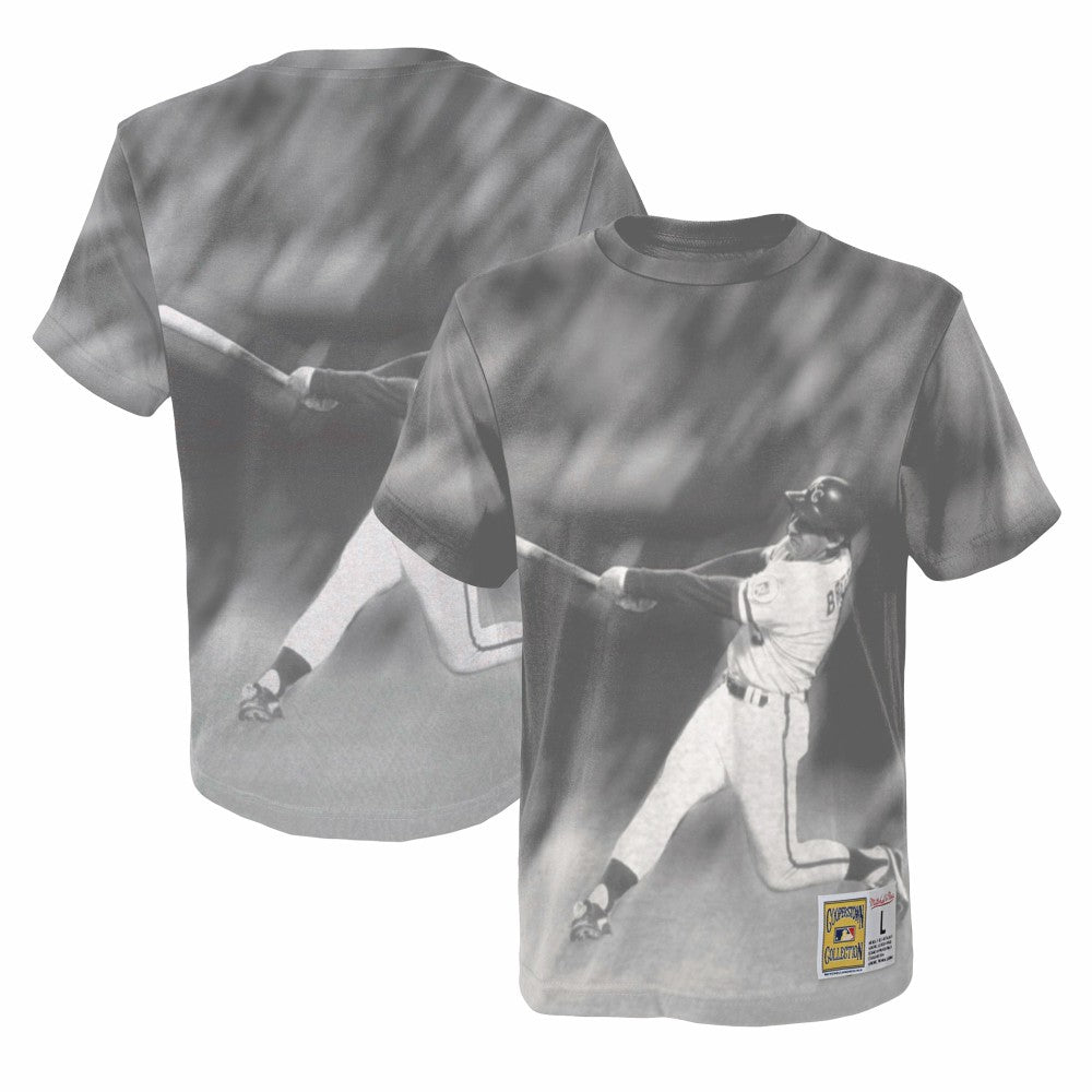 George Brett Kansas City Royals Youth Sublimated Player T-Shirt White | Mitchell & Ness