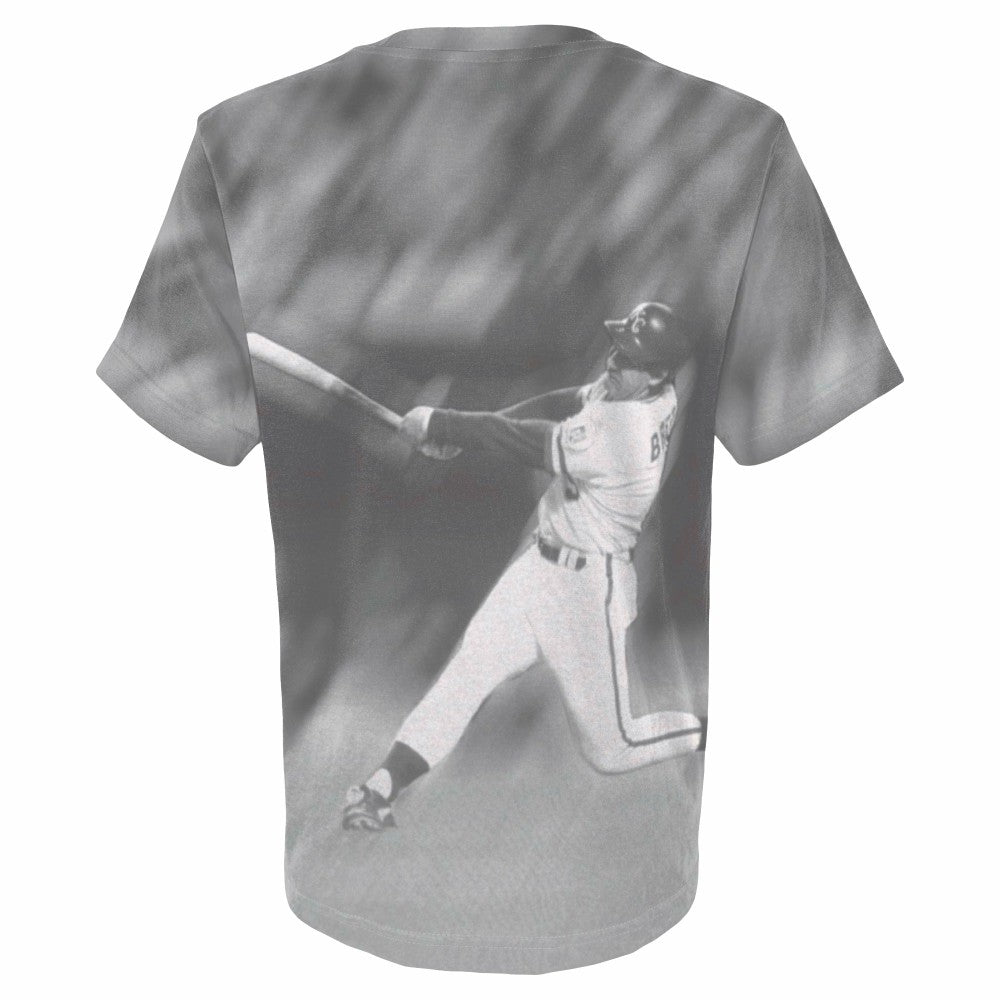 George Brett Kansas City Royals Youth Sublimated Player T-Shirt White | Mitchell & Ness