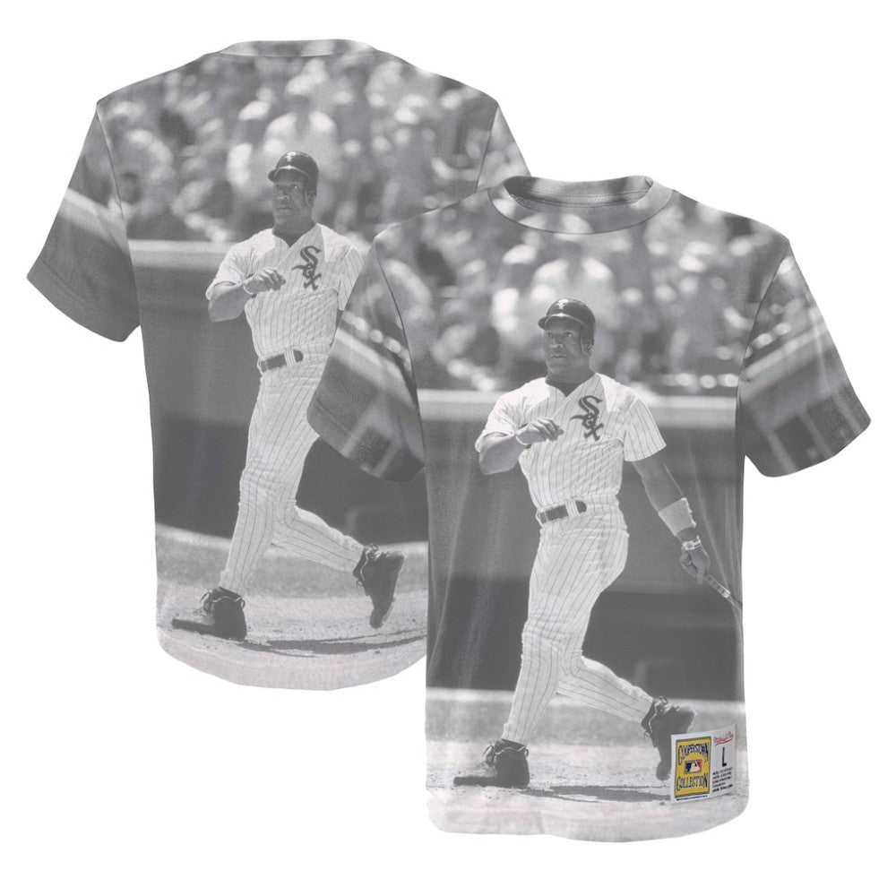 Bo Jackson Chicago White Sox Youth Sublimated Player T-Shirt White | Mitchell & Ness