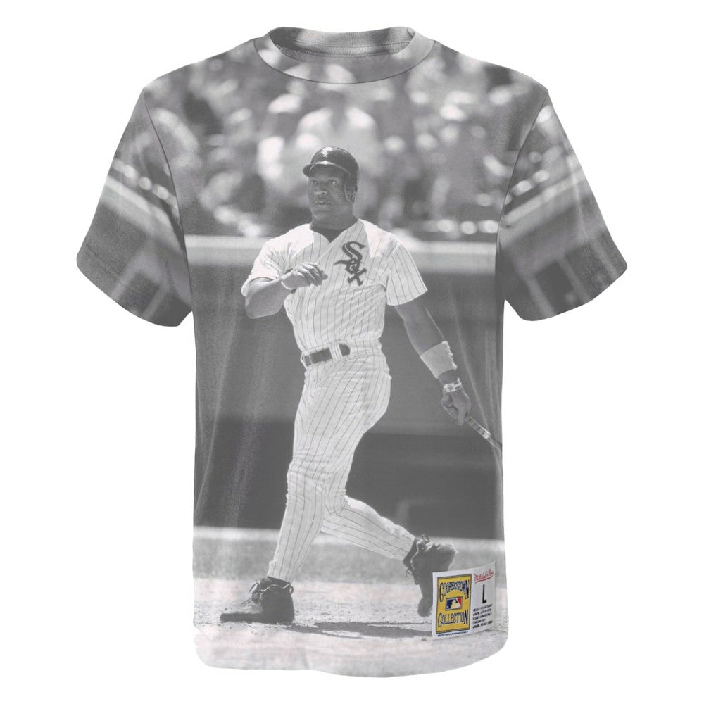Bo Jackson Chicago White Sox Youth Sublimated Player T-Shirt White | Mitchell & Ness