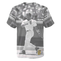 Bo Jackson Chicago White Sox Youth Sublimated Player T-Shirt White | Mitchell & Ness