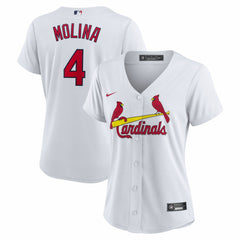 Yadier Molina St. Louis Cardinals Women's Home Replica Jersey White | Nike